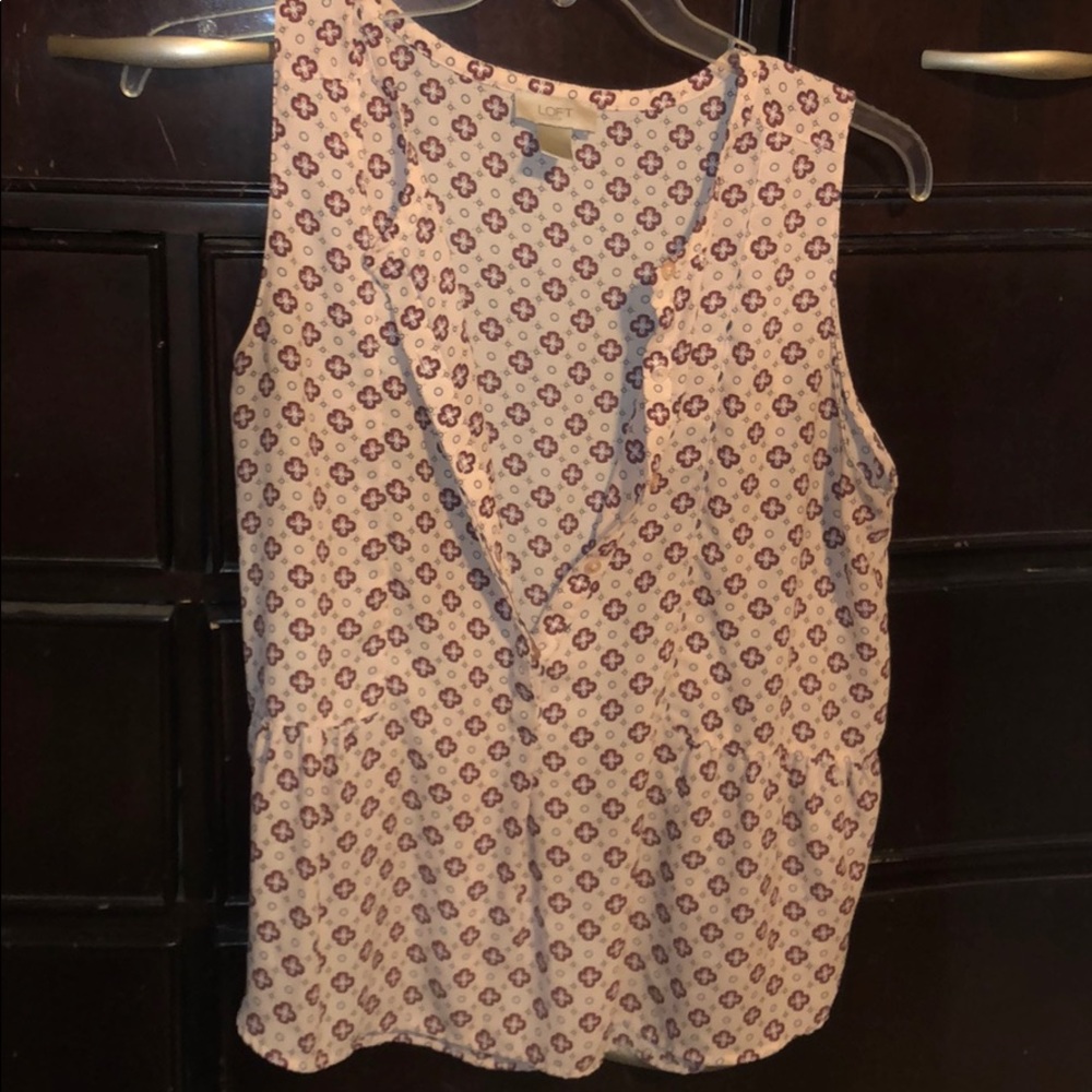 Sleeveless cami top